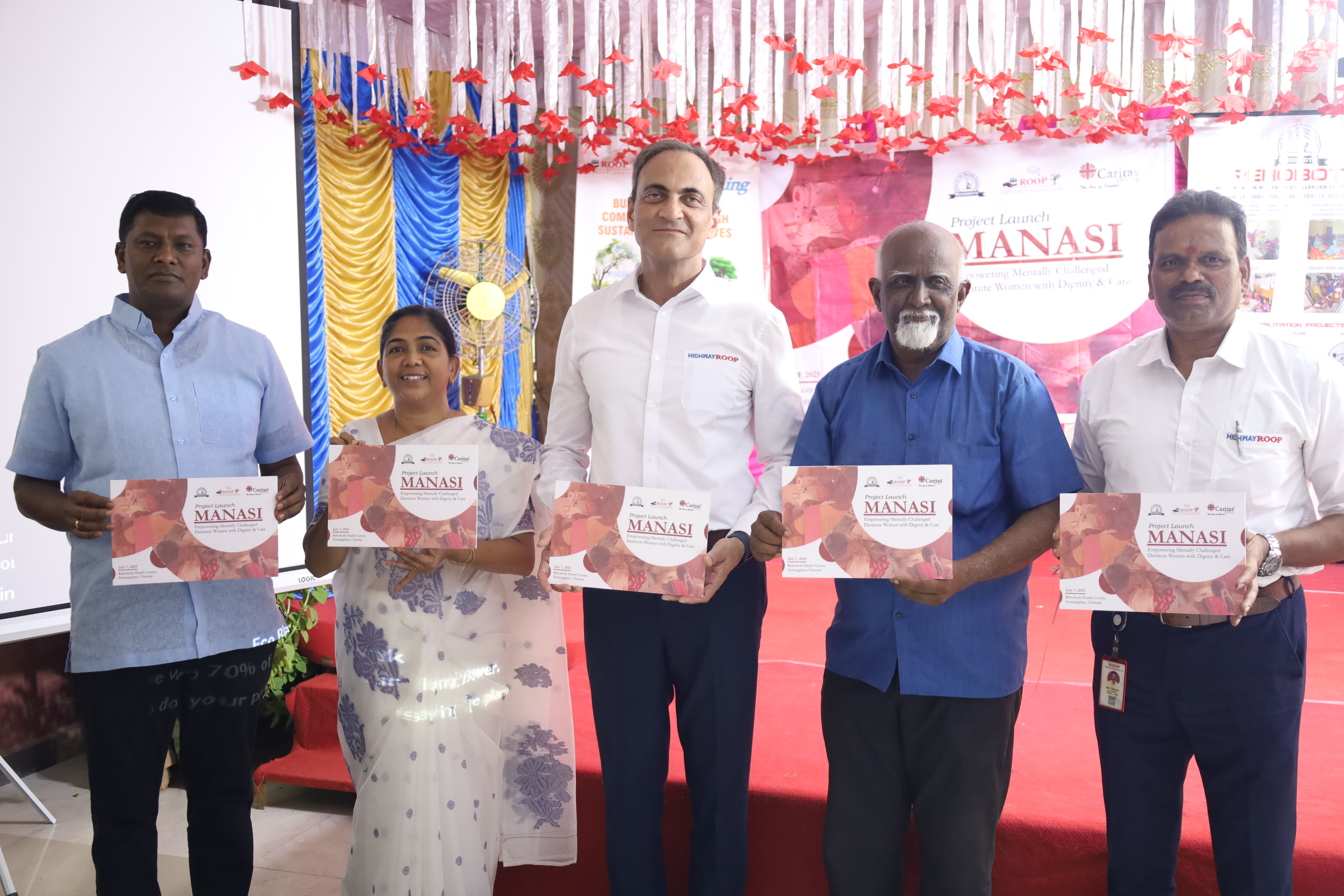 'Manasi' - A Project for Empowering Women through Psychosocial Rehabilitation Launched at Rehoboth Shelter Home, Chennai